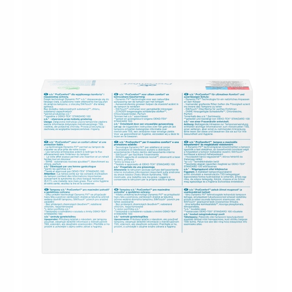 O.B. ProComfort Super TAMPONY 54 sztuki