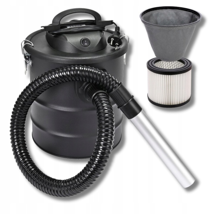 ODKURZACZ DO POPIOŁU KOMINKA PIECA GRUZU SADZY SEPARATOR KOMINKOWY