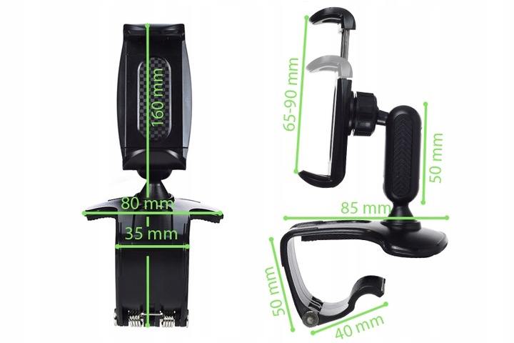 UCHWYT DO SAMOCHODU NA TELEFON KOKPIT DESKĘ KLIPS