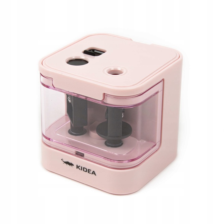 KIDEA RÓŻOWA TEMPERÓWKA ELEKTRYCZNA PODWÓJNA 2 GRUBOŚCI KREDEK 6-7/8-12 mm