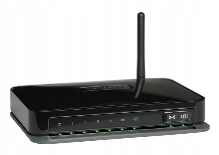 Router ADSL Netgear N150 | DGN1000 | ADSL2+ | Wi-Fi | 4 x Porty Lan