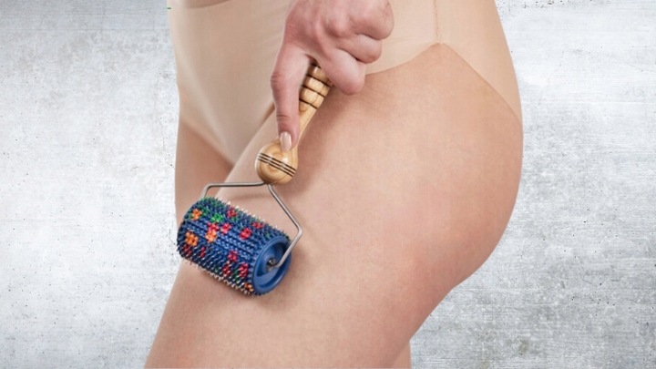 WAŁEK DO MASAŻU UNIWERSALNY LYAPKO 3,5MM MASAŻER Z IGŁAMI ZIELONY