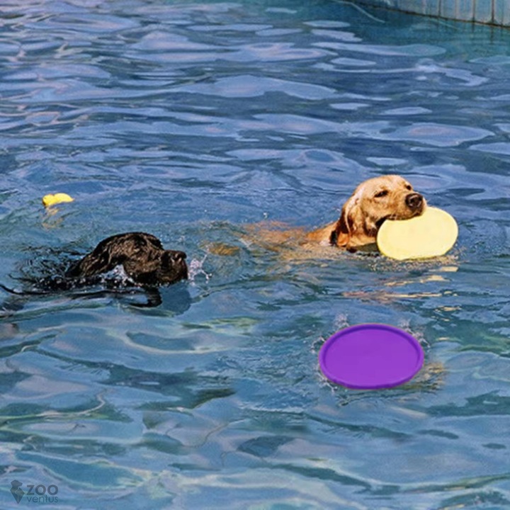 Zestaw 3x DYSK DO RZUCANIA APORTOWANIA FRISBEE GRYZAK zabawka dla psa