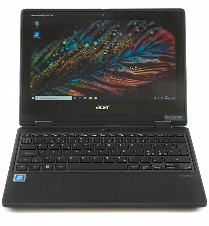 Laptop Acer Spin B3 N5030 Quad 8GB 128GB DOTYK 360° 2w1 Win 10 Pro DDR4