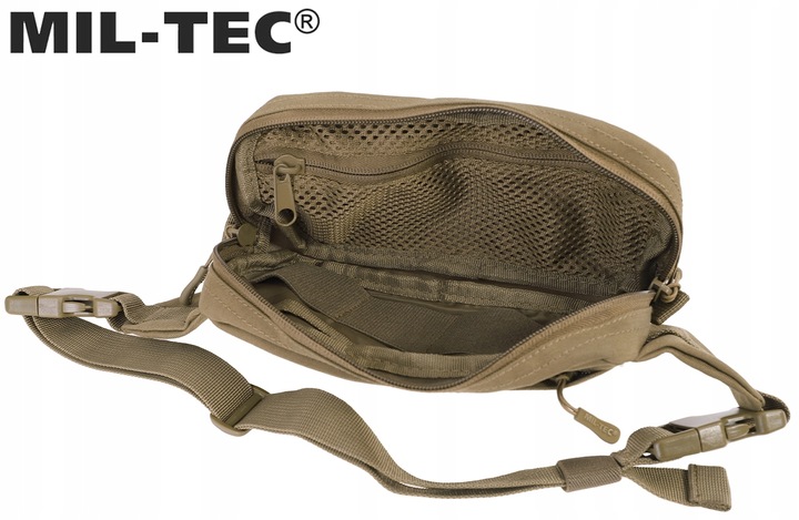 Nerka saszetka torba biodrowa Mil-Tec Fanny Pack MOLLE Coyote