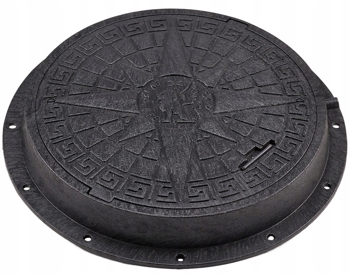 Pokrywa Właz do Szamba Studni Ø800/600 BabylonPlast 5 Tonowy