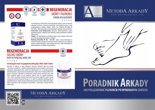 ARKADA serum kolagenowe do paznokci 11ml odbudowa
