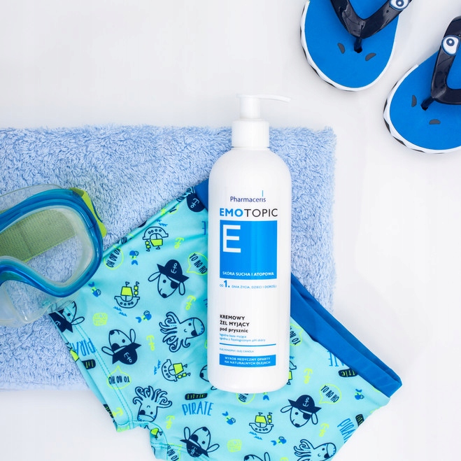 Pharmaceris E Emotopic 400 ml kremowy żel myjąc pod prysznic