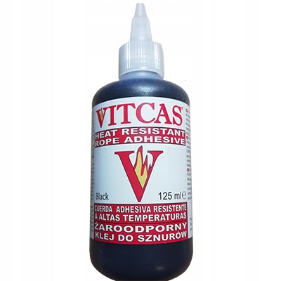 Klej wysokotemperaturowy do sznura kominka 125 ml
