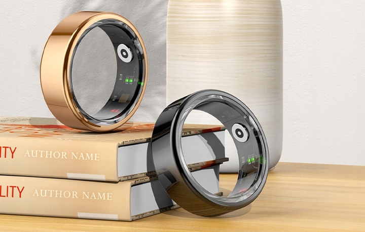 Smartring Colmi R02 18.9mm Smart Ring Roz. 9 Ip68 Monitor Snu Złoty