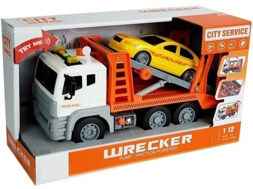 Auto pomoc drogowa Samochód laweta napęd Holownik