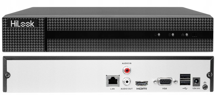 Rejestrator 8 kanałowy IP HiLook by Hikvision NVR-8CH-5MP do 8MPx H.265