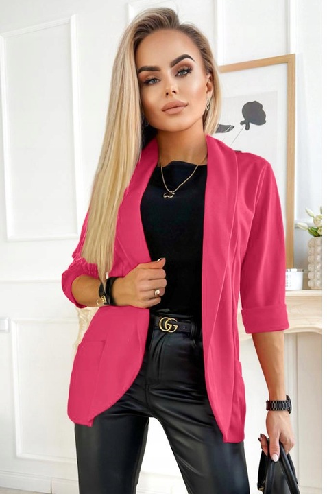 Modna DAMSKA MARYNARKA stylowy żakiet blezer cudowne kolory