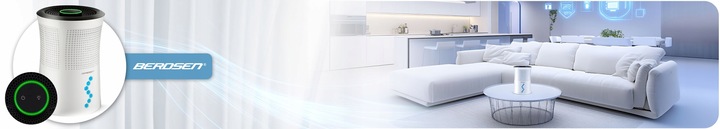 OSUSZACZ POWIETRZA POCHŁANIACZ WILGOCI CICHY 34dB LED Berdsen