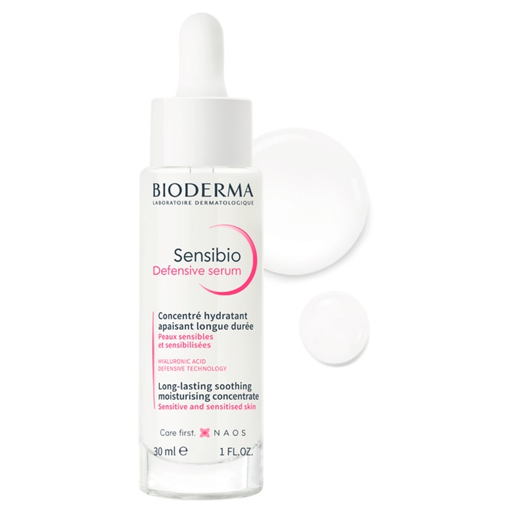 BIODERMA Sensibio Defensive serum do twarzy przeciwstarzeniowe, twarz 30 ml