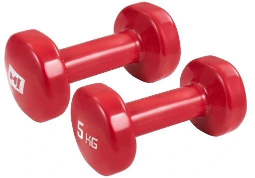 Hantelki zestaw 2x5kg hantle do ćwiczeń fitness