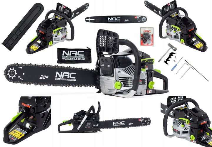 NAC CST61-50AC PIŁA ŁAŃCUCHOWA SPALINOWA 3,9 KM PROWAD. 51 CM