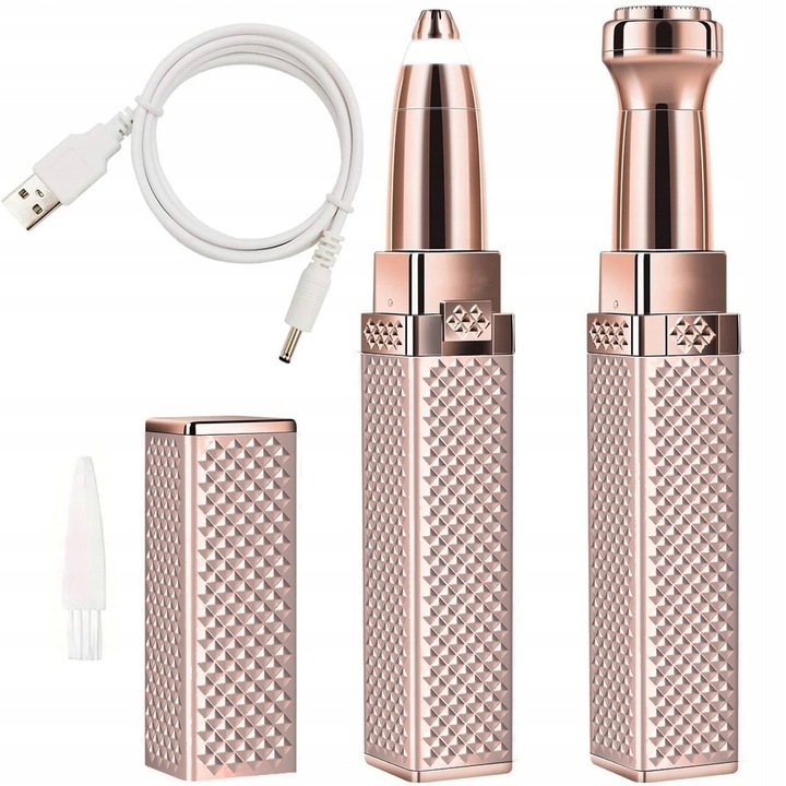 GOLARKA DO TWARZY I BRWI TRYMER DAMSKI 2w1 USB