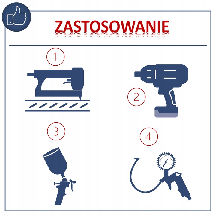 Wielofunkcyjny Kompresor Sprężarka Olejowy Dwutłokowy 52DC 50L 8B