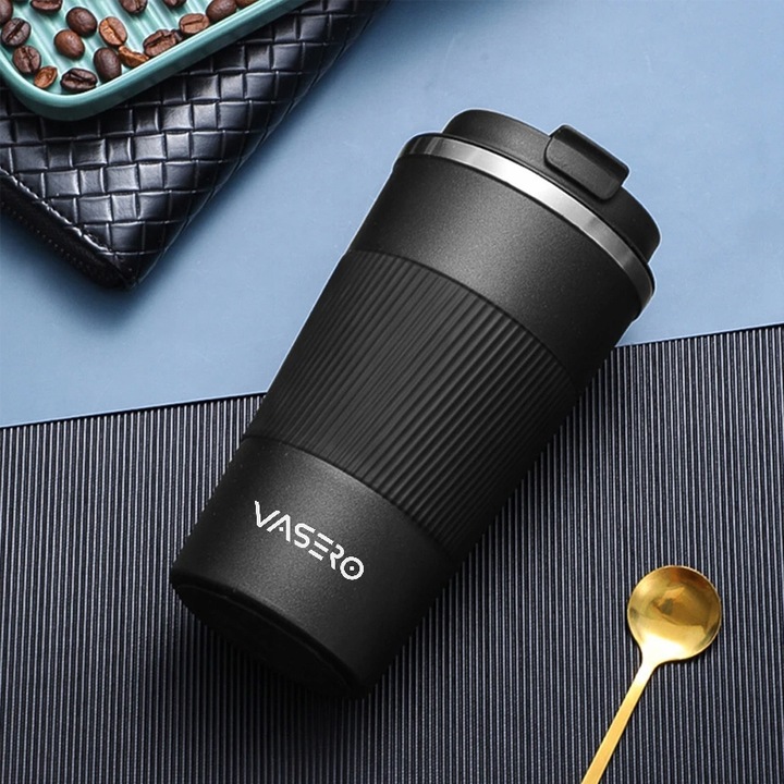 ANTYPOŚLIZGOWY KUBEK TERMICZNY USTNIK TERMOS na herbatę kawę DO SAMOCHODU