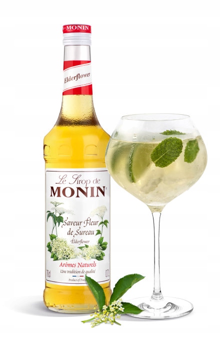 Syrop smakowy MONIN ELDER FLOWER kwiat czarnego bzu 700 ml