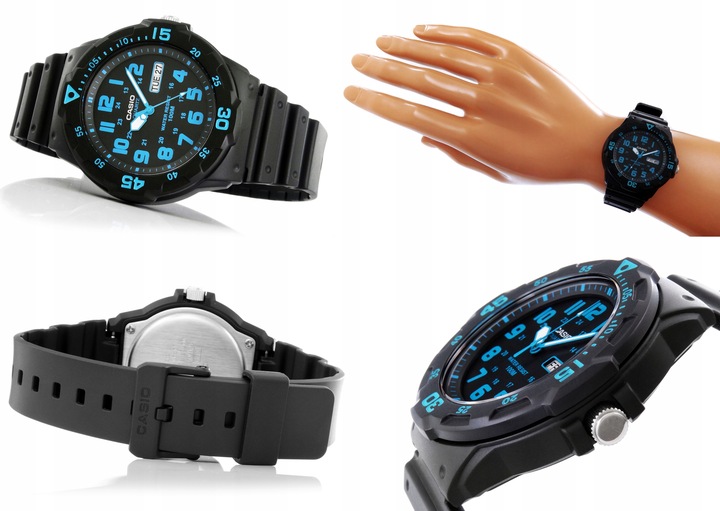 ZEGAREK CASIO DLA CHŁOPCA KOMUNIJNY WIELE KOLORÓW