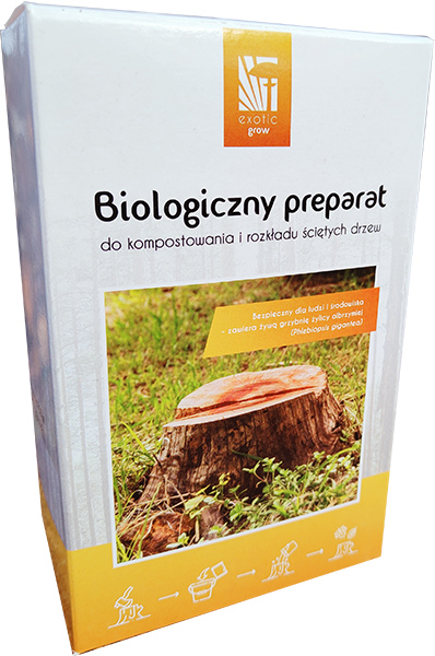 Grzybnia do rozkładu pni i korzeni 750ML NATURALNA