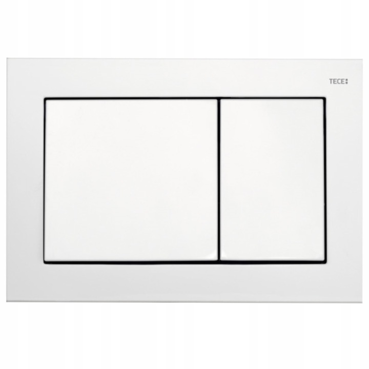 Przycisk spłukujący do WC Tece Base biały połysk 9240700
