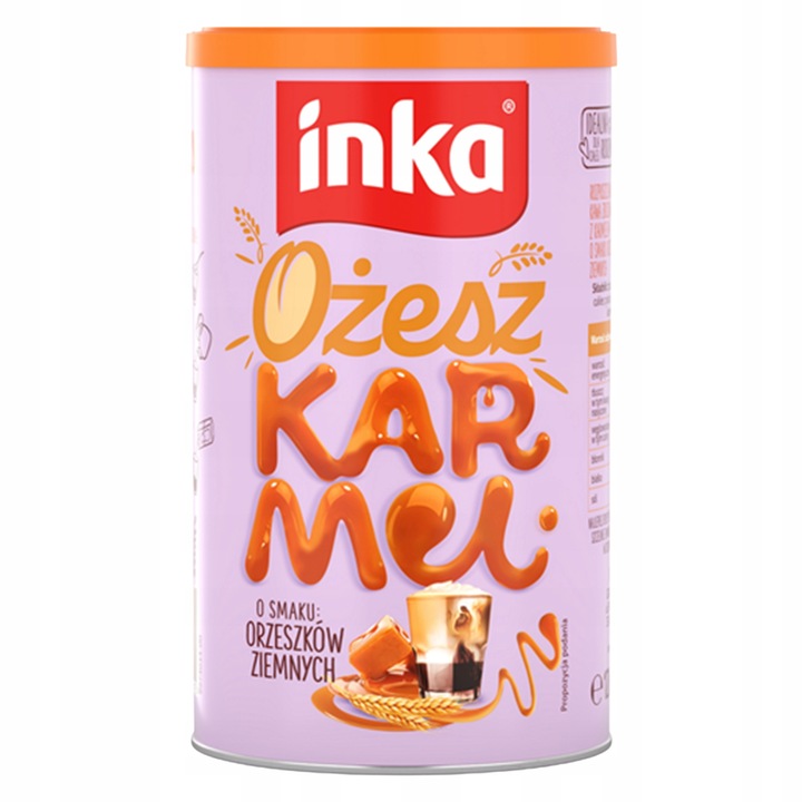 INKA ZESTAW kawa zbożowa 3xOżesz karmel 1xKukułeczka 480g (4x120g)