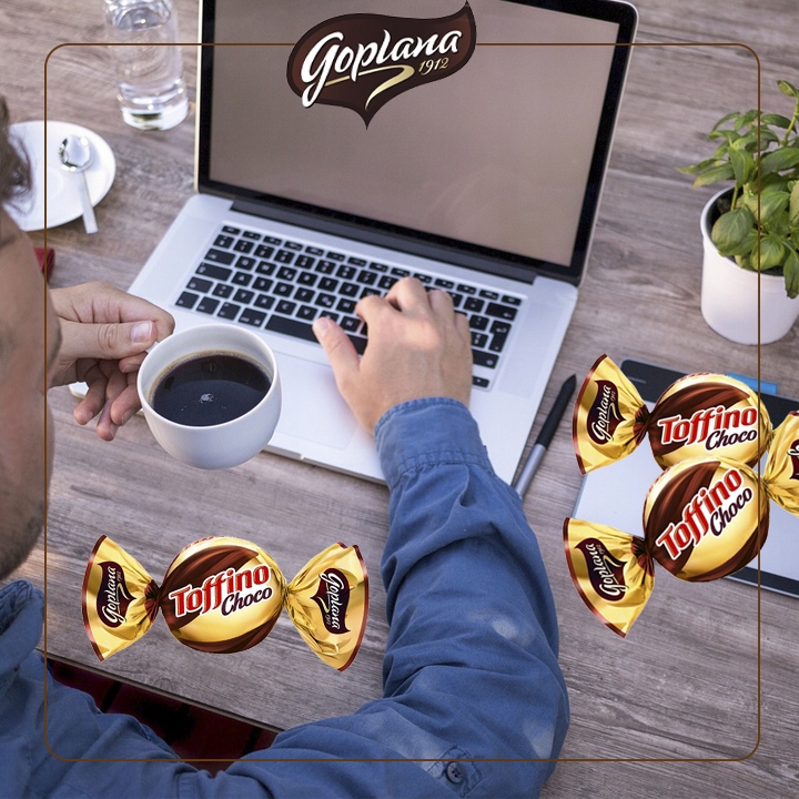 Toffino Choco cukierki z toffi 2,5 kg GOPLANA
