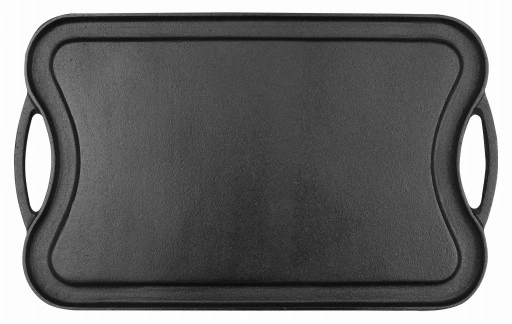 Płyta ŻELIWNA Grillowa na OGNISKO Grilla Patelnia Grill Dwustronna