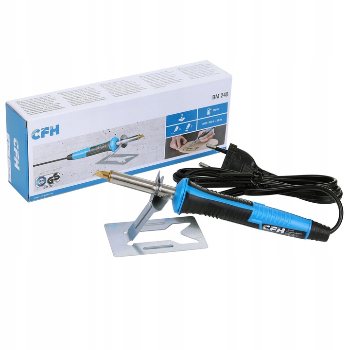 Lutownica wypalarka CFH GERMANY drewna skóry Pyrograf Pirograf 13