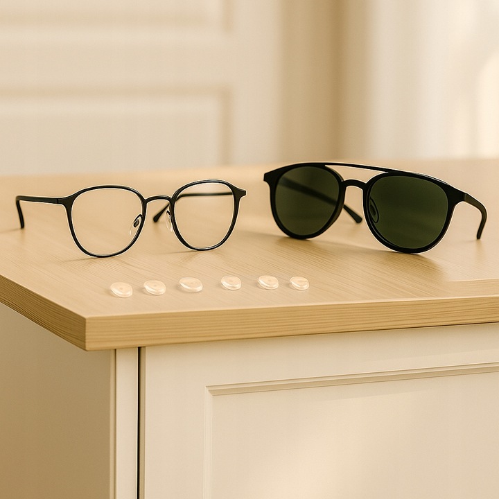 Zestaw do Naprawy Okularów Komplet Naprawczy Noski Śrubki Śrubokręt