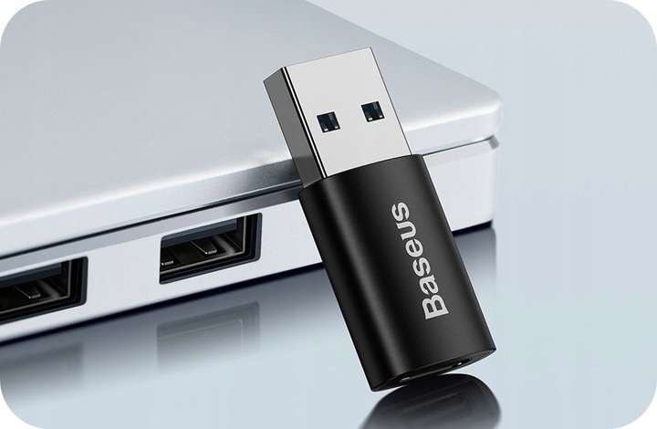 BASEUS ADAPTER PRZEJŚCIÓWKA OTG USB 3.1 USB-C do USB-A TRANSMISJA 10Gb/s