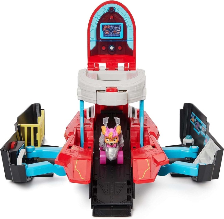 PSI PATROL MIGHTY MOVIE PATROLOWIEC LOTNISKOWIEC + SKYE I POJAZD + GRATIS