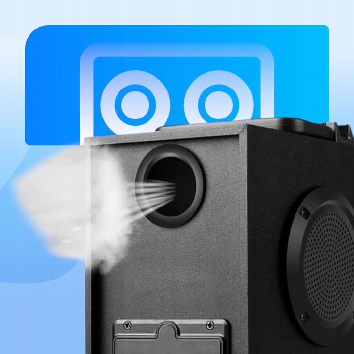 GŁOŚNIK BEZPRZEWODOWY BLUETOOTH PRZENOŚNY 800W MOBILNY Z RADIEM FM USB