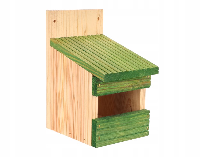 Budka lęgowa dla ptaków sikorek kosa karmnik domek MIX - 4szt