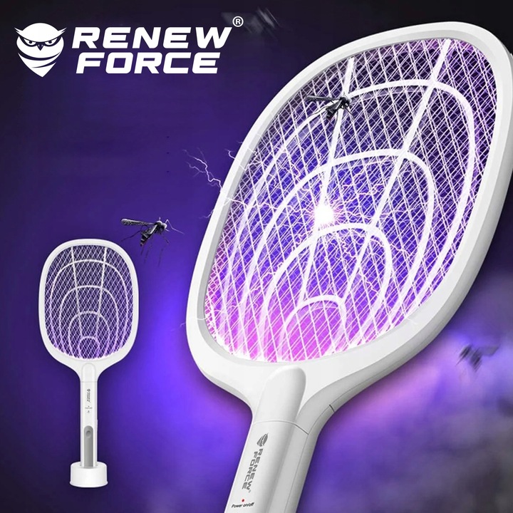 ŁAPKA PUŁAPKA OWADOBÓJCZA LAMPA UV NA MUCHY KOMARY ELEKTRYCZNA PACKA 2