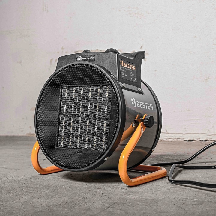 Nagrzewnica Elektryczna 3,5KW Termowentylator Dmuchawa Grzejnik