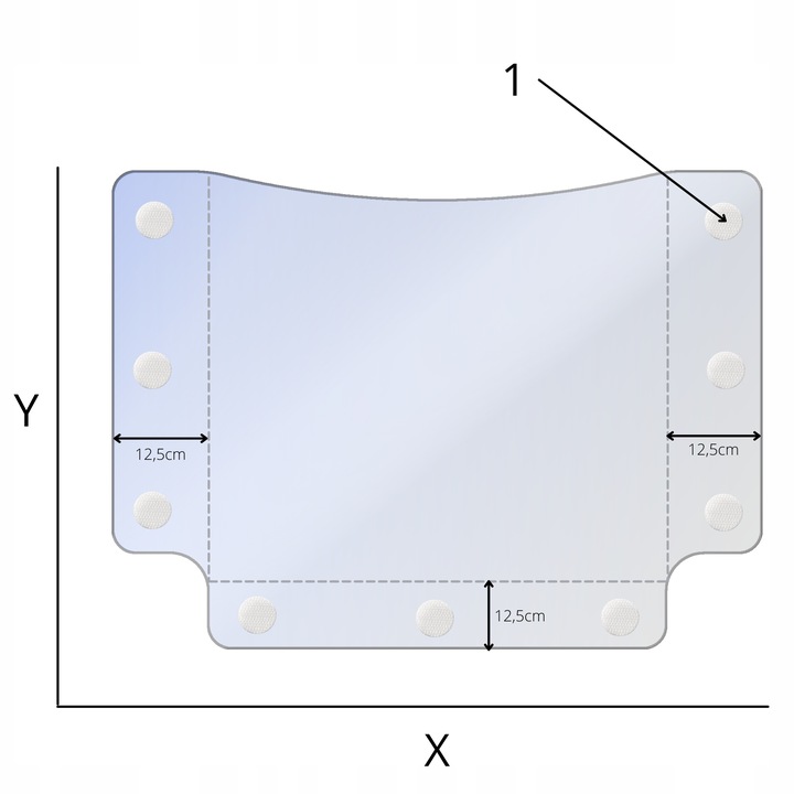 FOLIA OCHRONNA POKROWIEC FOTEL KOSMETYCZNY NA NOGI