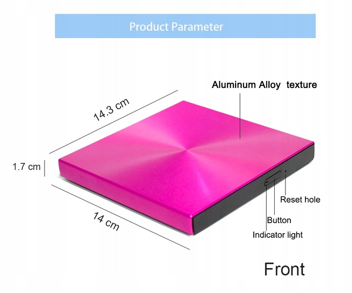 Nagrywarka płyt CD /DVD zewnętrzna Verbatim USB-C