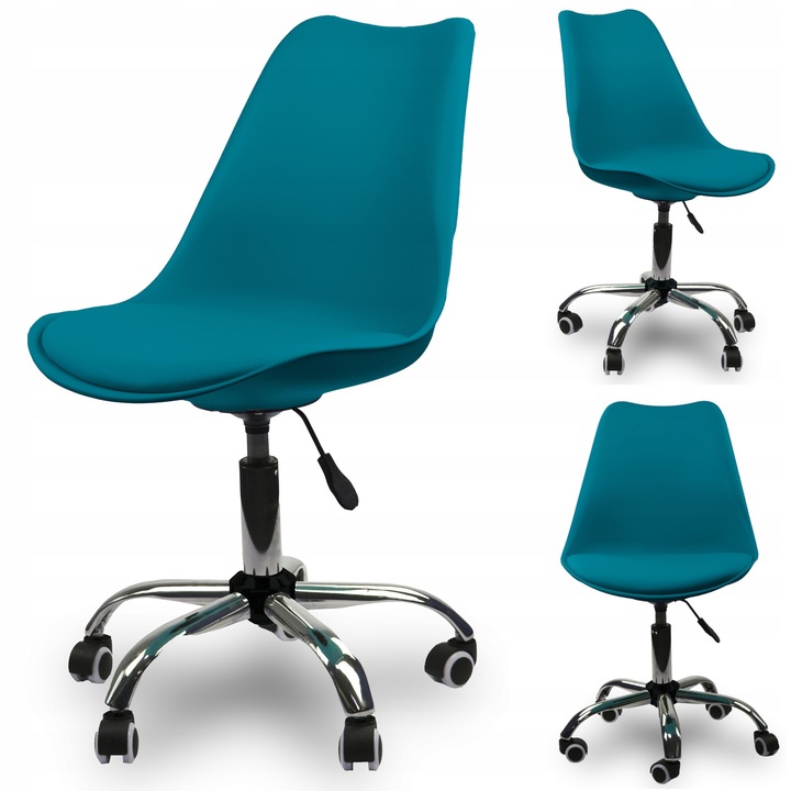 FOTEL DLA DZIECI MŁODZIEŻOWY STYLOWY KRZESŁO OBROTOWE BIUROWE 120KG KOLOR