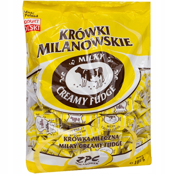 ZPC MILANÓWEK Krówki Milanowskie mleczne 1000 g
