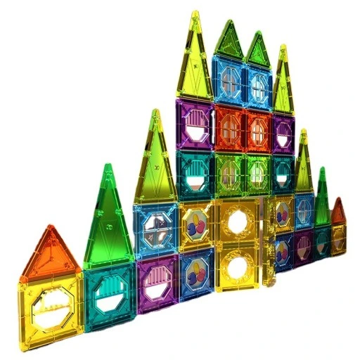 KLOCKI MAGNETYCZNE KONSTRUKCYJNE DUŻE PANELE 3D