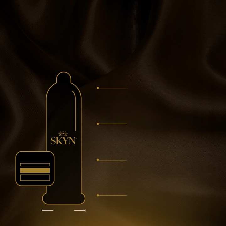 Prezerwatywy SKYN ORIGINAL 40 sztuk Klasyczne BEZ LATEKSU Cienkie Gładkie