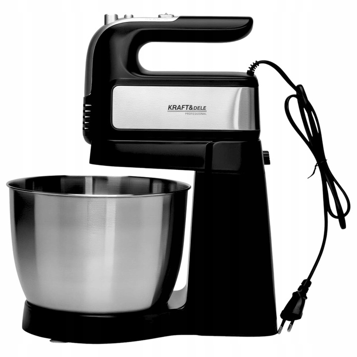 MIKSER Z MISĄ RĘCZNY WIELOFUNKCYJNY ROBOT KUCHENNY 1000W TURBO 5