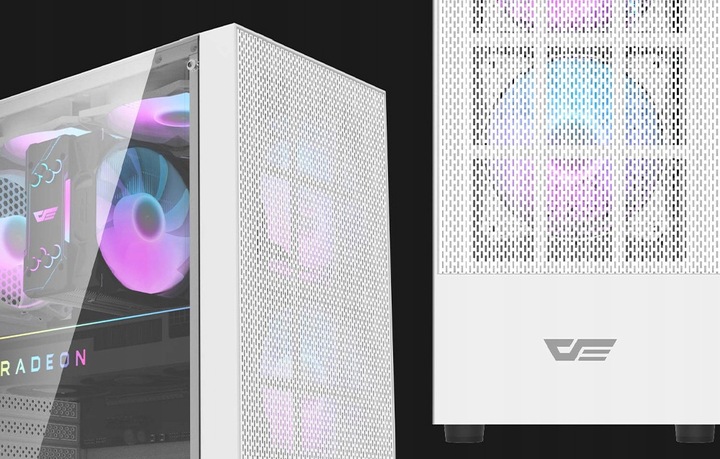 DarkFlash A290 Obudowa Komputerowa Atx Led Argb 120mm Mesh Piwnica Gaming