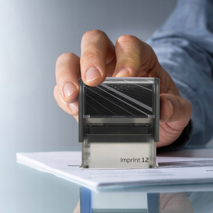 PIECZĄTKA FIRMOWA do 6 linii - IMPRINT 12 - TRODAT 8912 - LEKARSKA BIUROWA