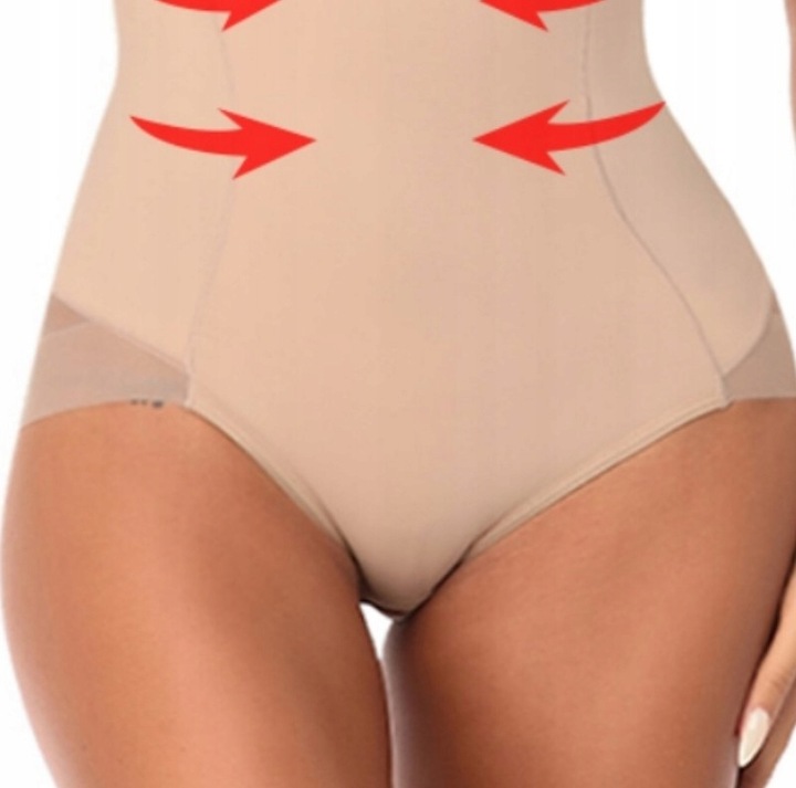 Majtki Wyszczuplające Brzuch Figi Bielizna Wyszczuplająca Modelująca