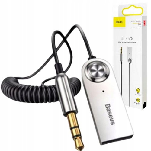 BASEUS TRANSMITER BLUETOOTH USB JACK AUX 3.5 ODBIORNIK DŹWIĘKU